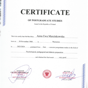 mgr. Anna Marcinkowska