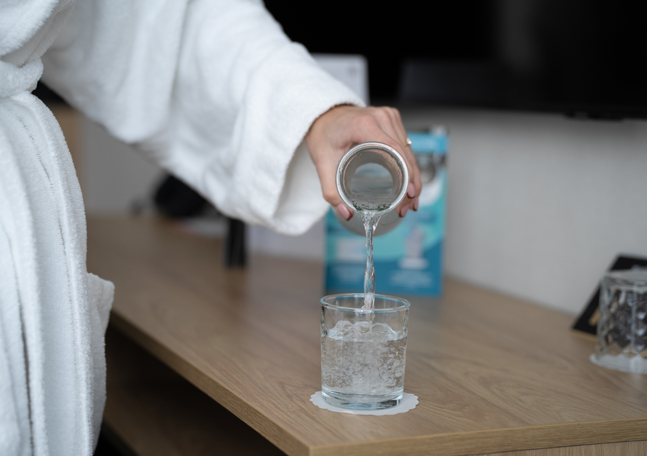 Wodór w Hotelu Sante